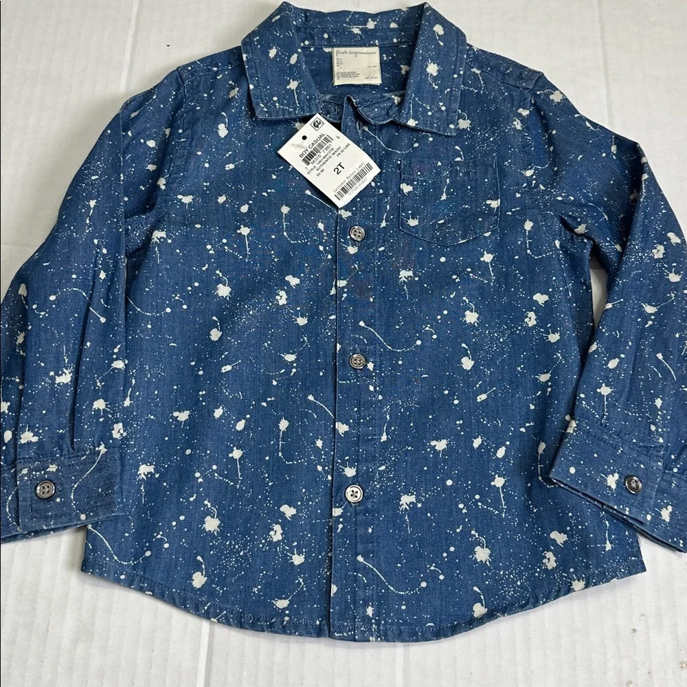 Lot of 4 Toddler Boy 2T Shirt Bundle Long Sleeve Ralph Lauren Adidas‎